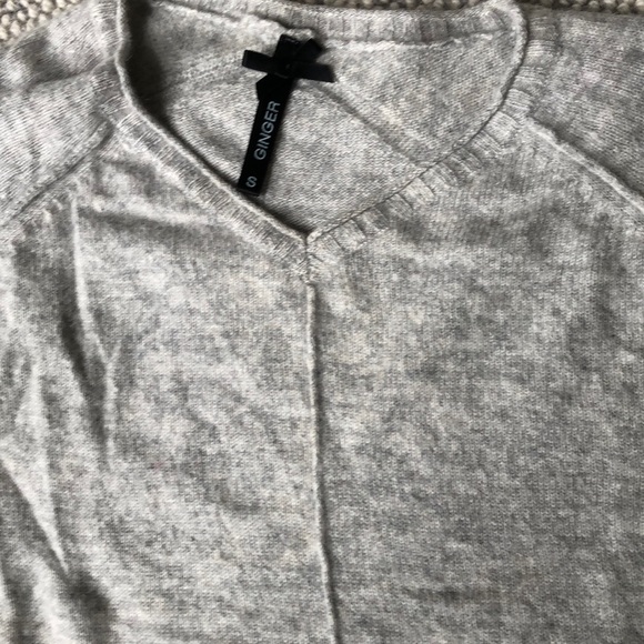 Grey 100% cashmere sweater size small - Picture 3 of 7